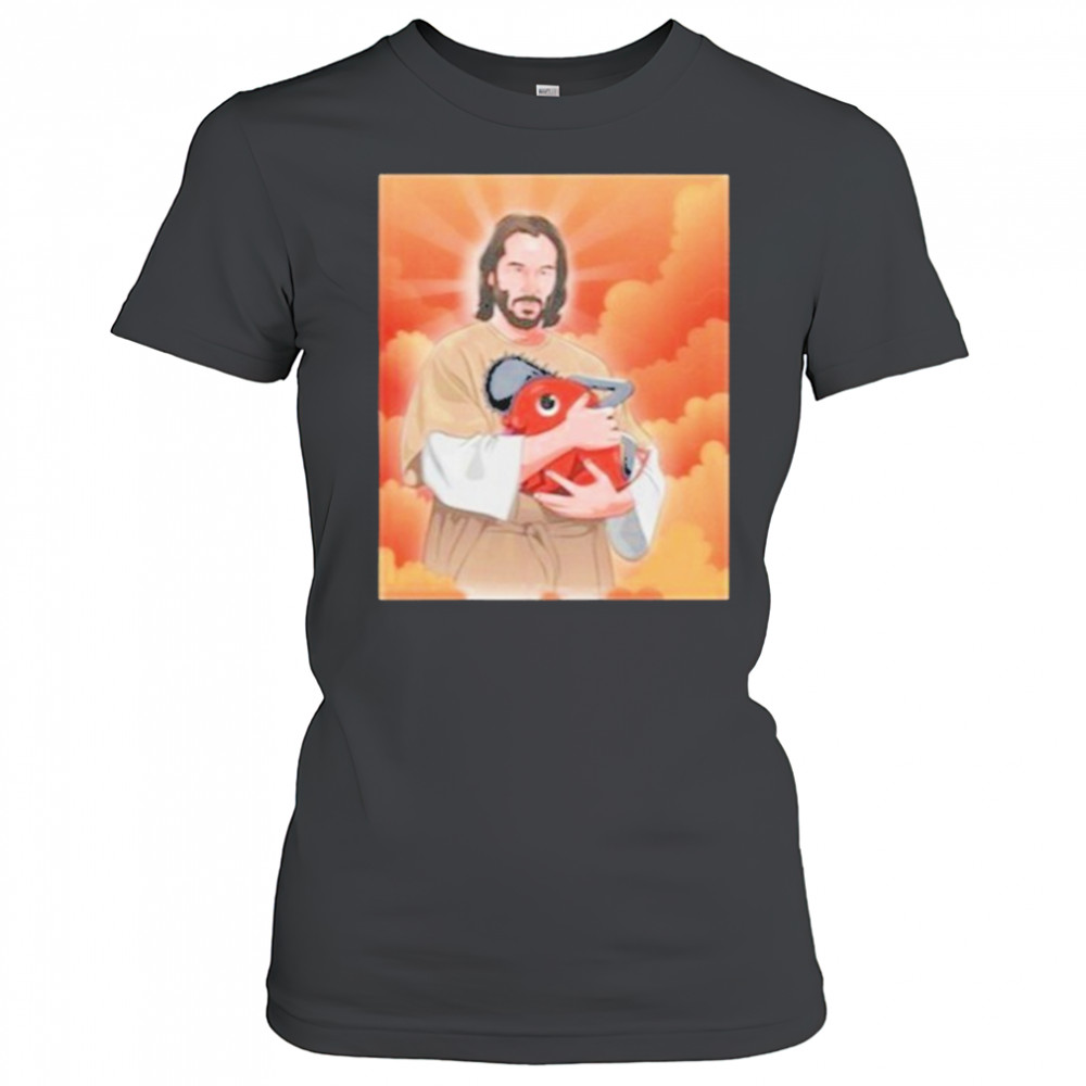 Ryan Colt Levy Keanu And Pochita Saint Wick Shirt Women's T-shirt