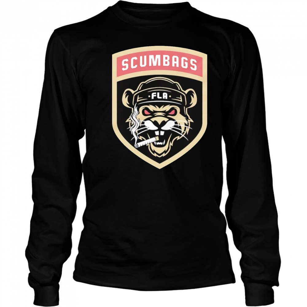 Scumbags Florida Panthers shirt Long Sleeved