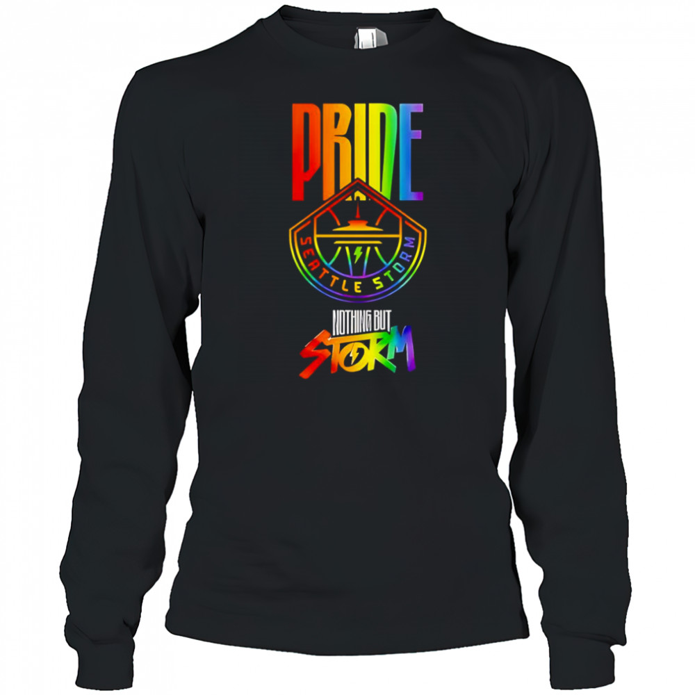 Seattle Storm Happy LGBT Pride Month 2025 shirt Long Sleeved