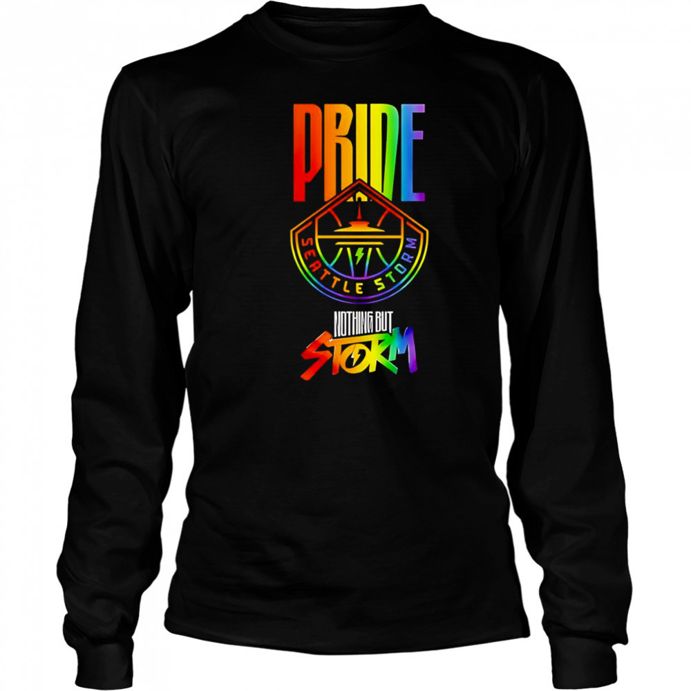 Seattle Storm Happy LGBT Pride Month 2025 shirt Long Sleeved