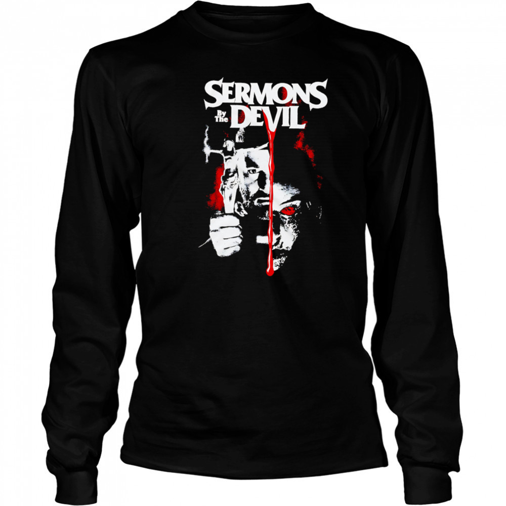 Sermons by the Devil classic retro shirt Long Sleeved