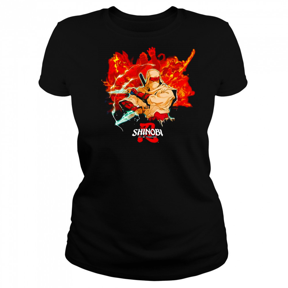 Shinobi Art of Vengeance Joe Musashi and Enemies shirt Women's T-shirt