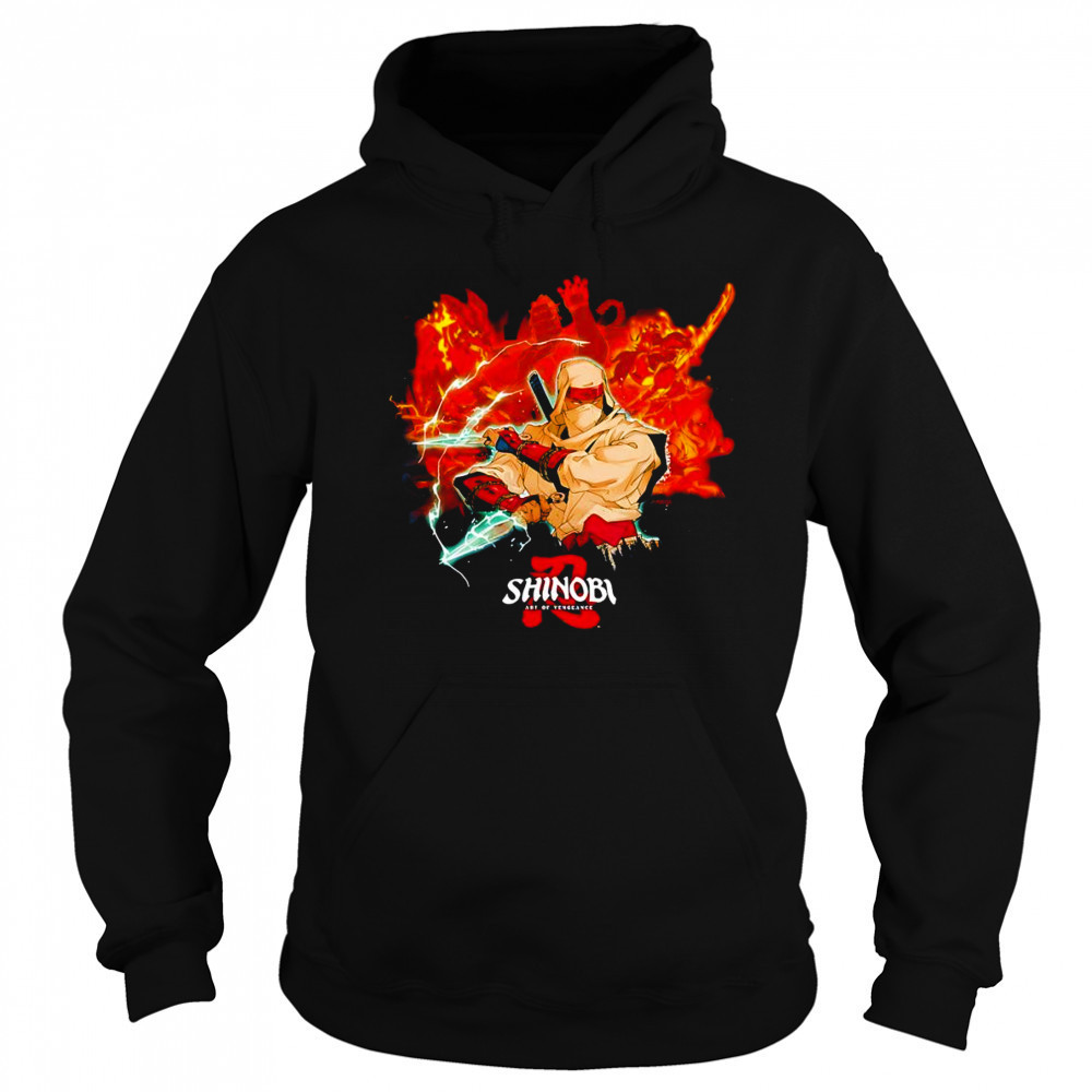 Shinobi Art of Vengeance Joe Musashi and Enemies shirt Sweatshirt