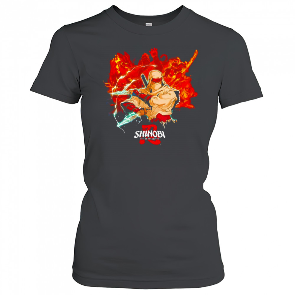 Shinobi Art of Vengeance Joe Musashi and Enemies shirt Women's T-shirt