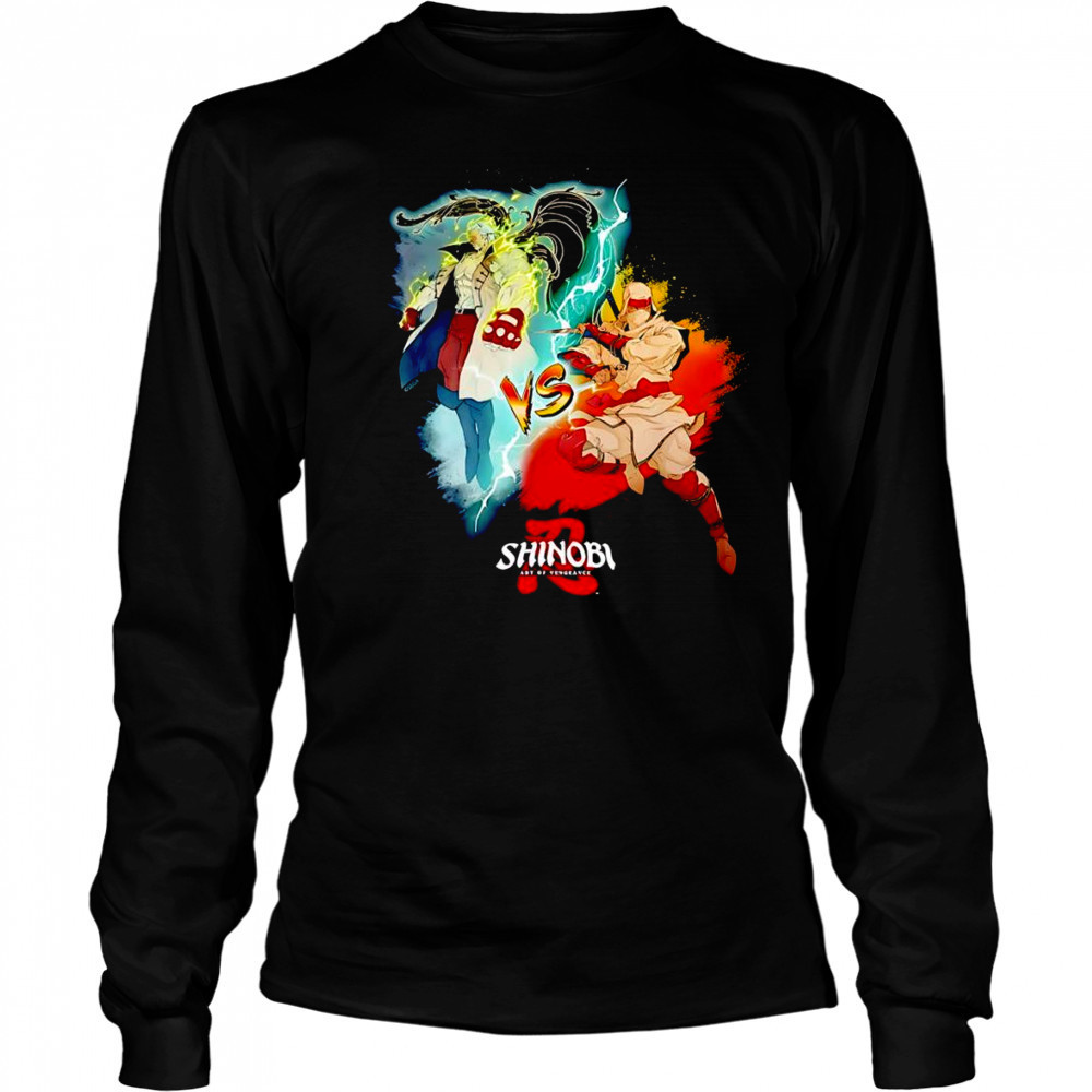 Shinobi Art of Vengeance Lord Ruse vs Joe Musashi shirt Long Sleeved