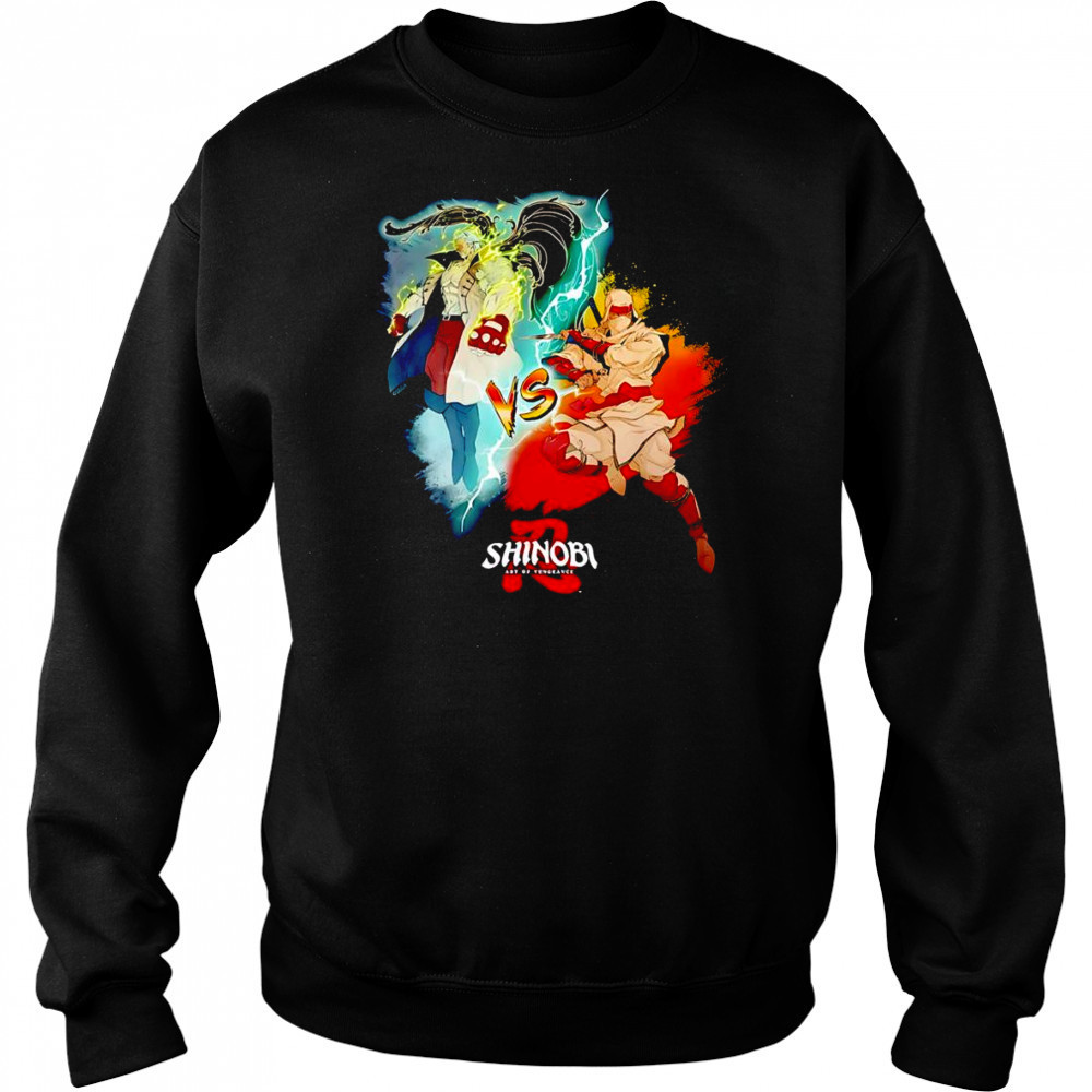 Shinobi Art of Vengeance Lord Ruse vs Joe Musashi shirt Hoodie