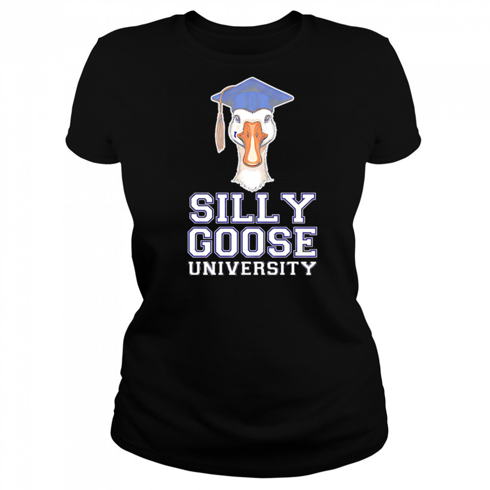 Silly Goose University Duck shirt Women's T-shirt