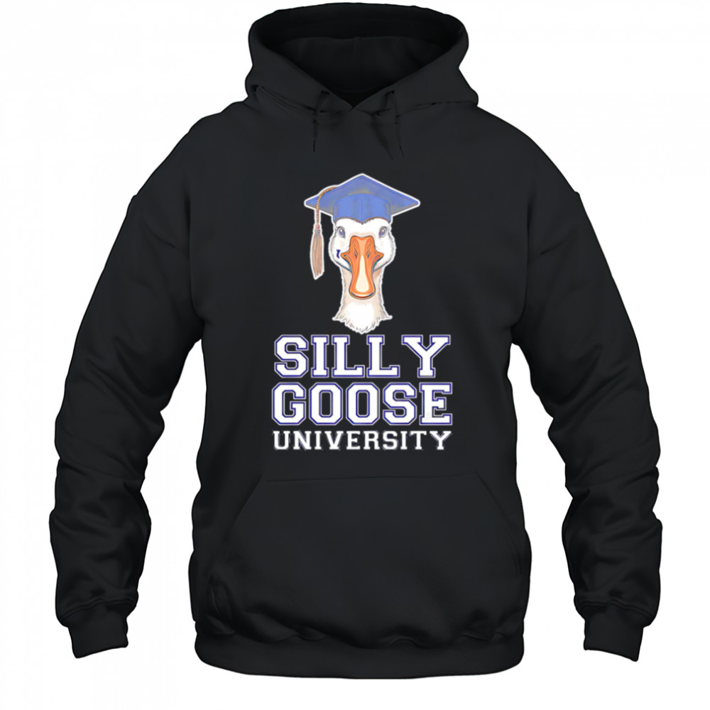 Silly Goose University Duck shirt Hoodie