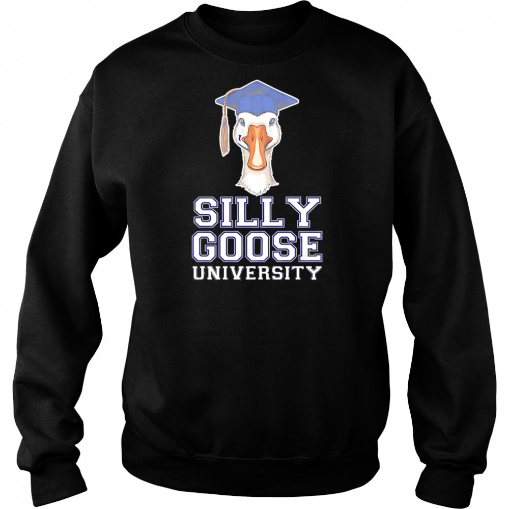 Silly Goose University Duck shirt Hoodie