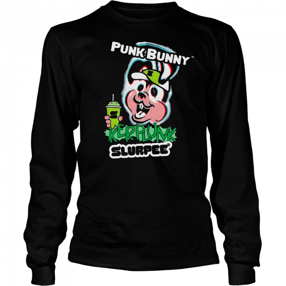Slurpee x Punk Bunny Kerplunk 7 Eleven T-shirt Long Sleeved