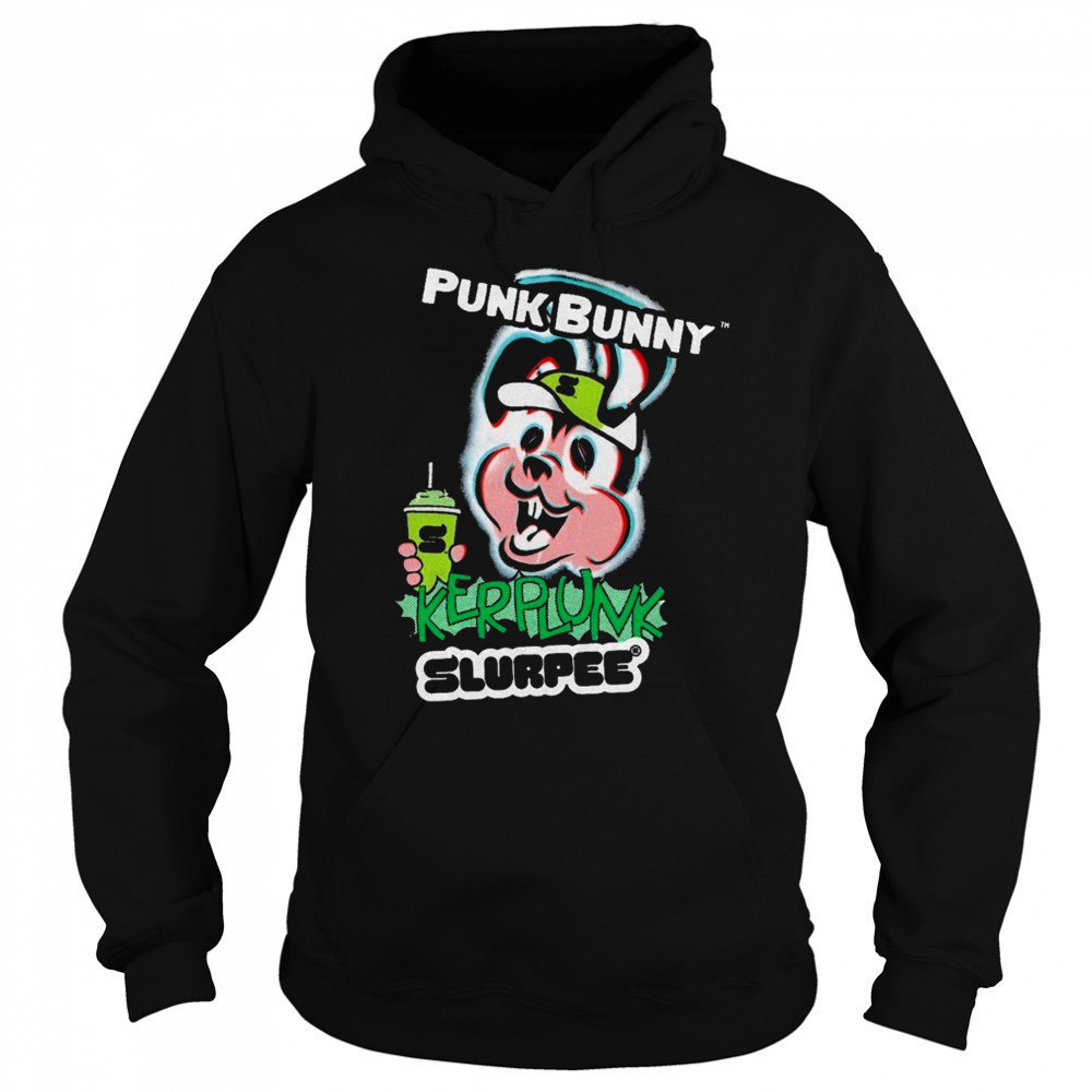 Slurpee x Punk Bunny Kerplunk 7 Eleven T-shirt Sweatshirt
