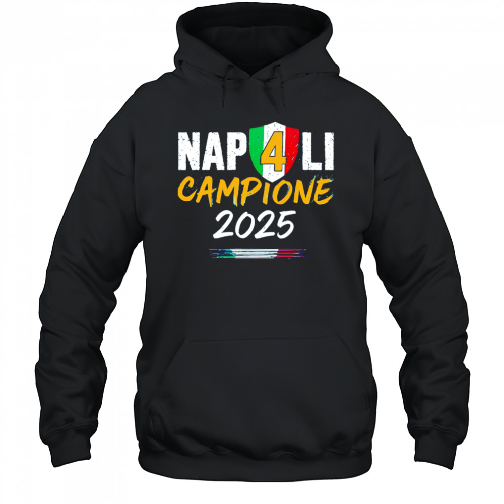 SSC Napoli Campione 2025 shirt Hoodie