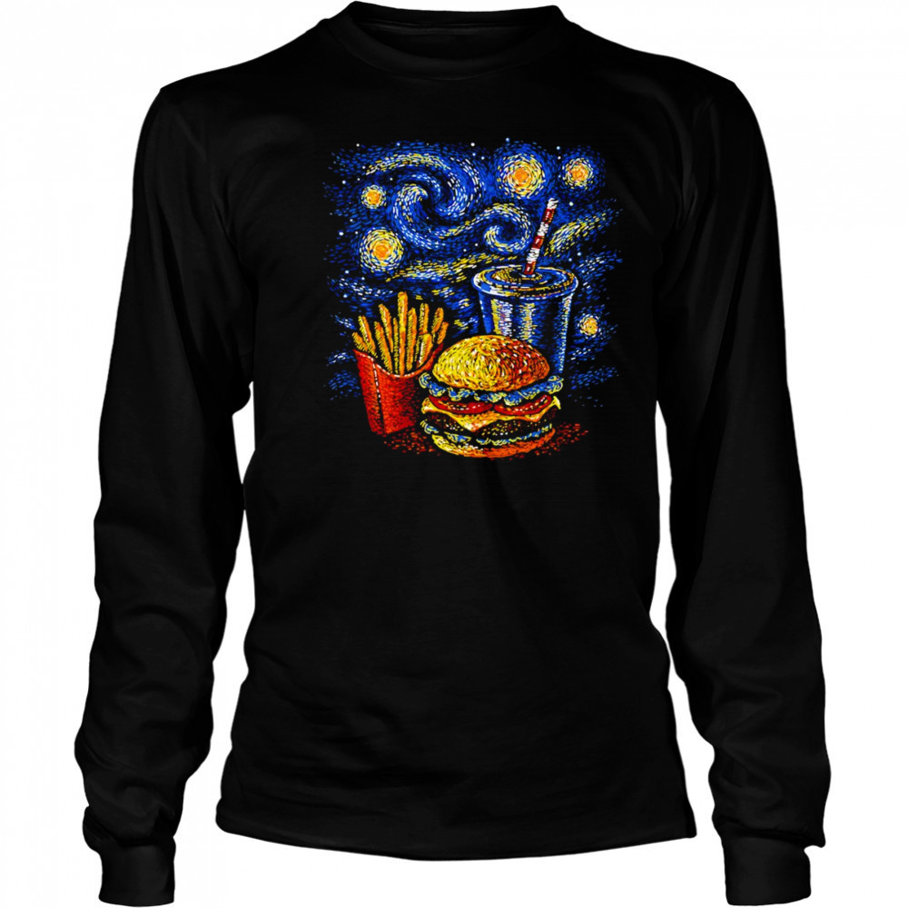 Starry Food shirt Long Sleeved