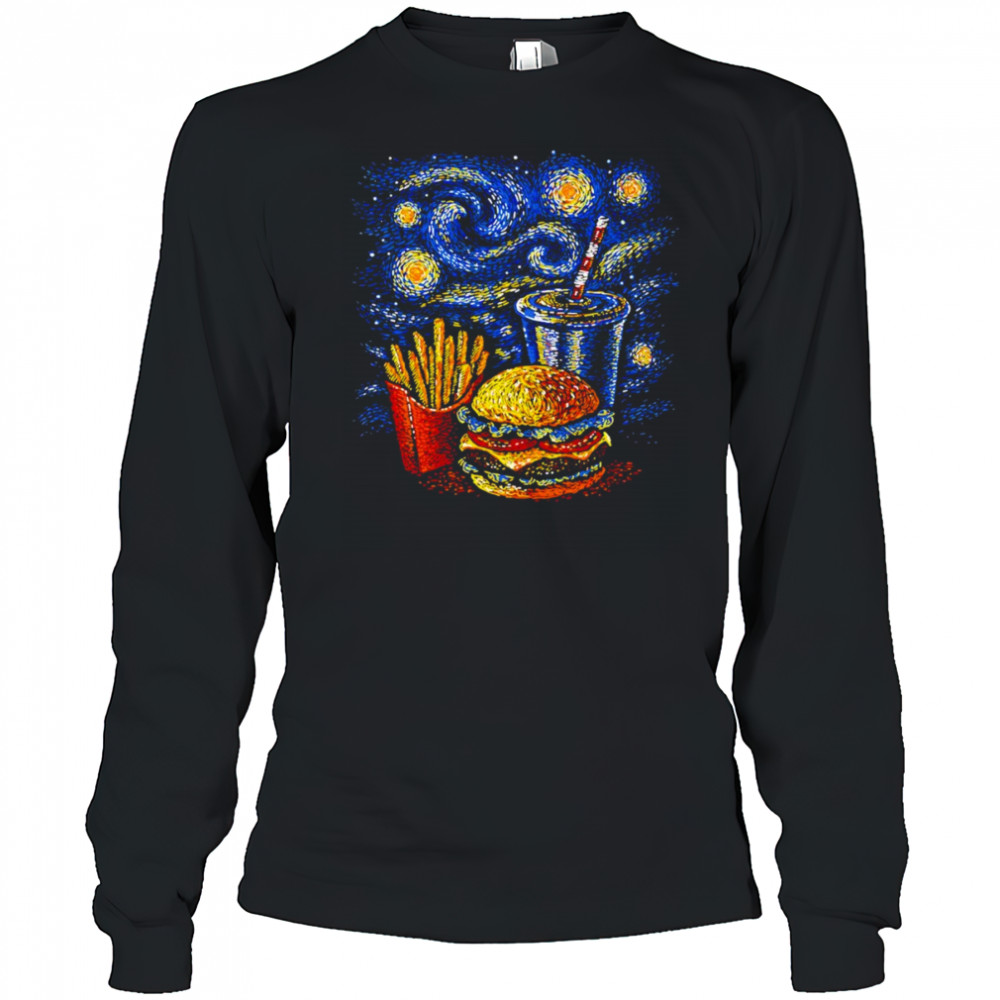 Starry Food shirt Long Sleeved