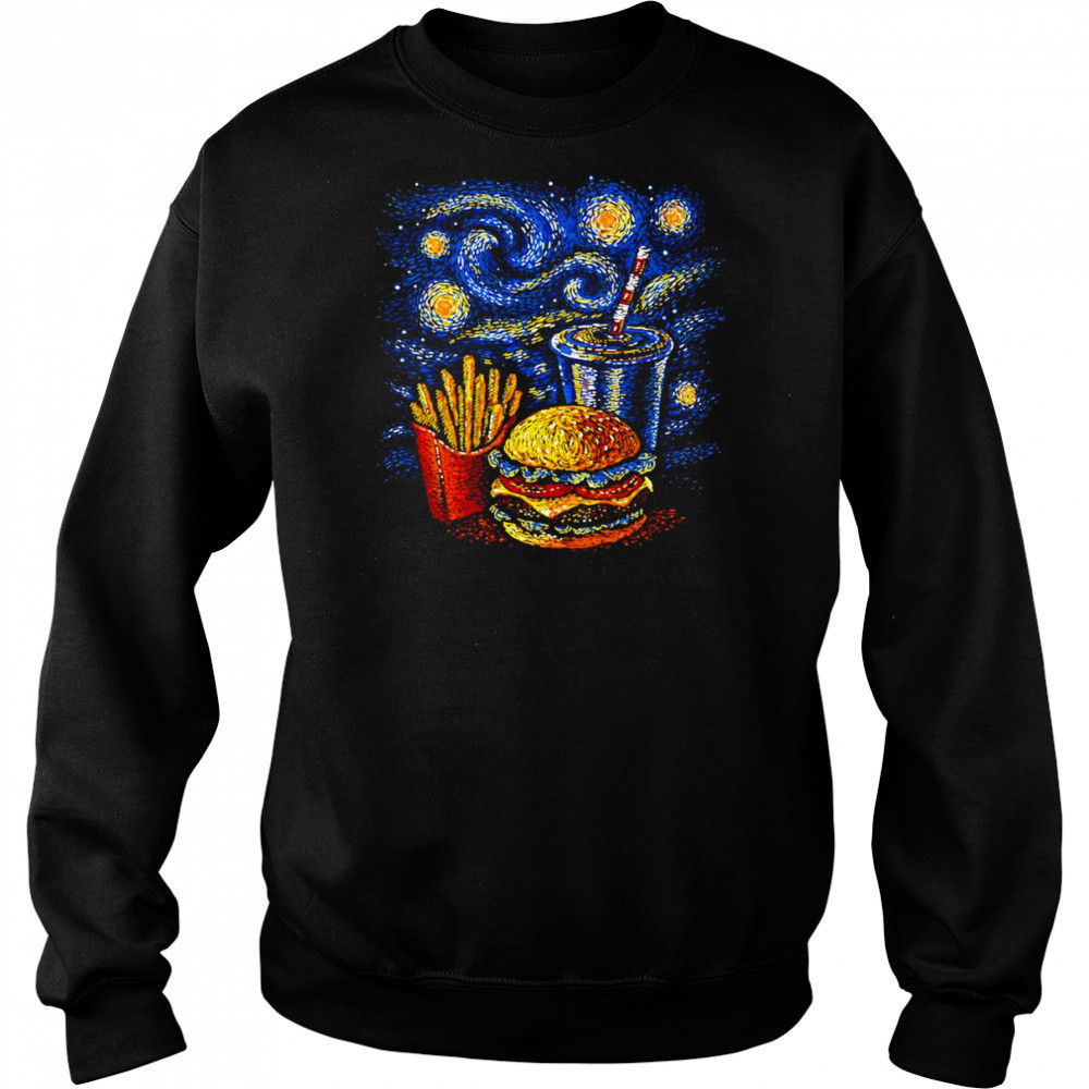 Starry Food shirt Hoodie