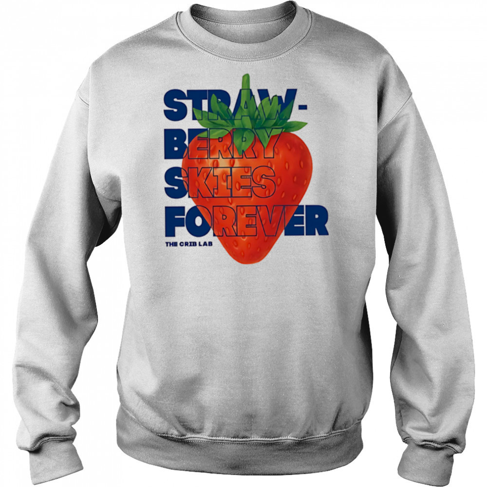 Strawberry Skies Forever the crib lab shirt Hoodie