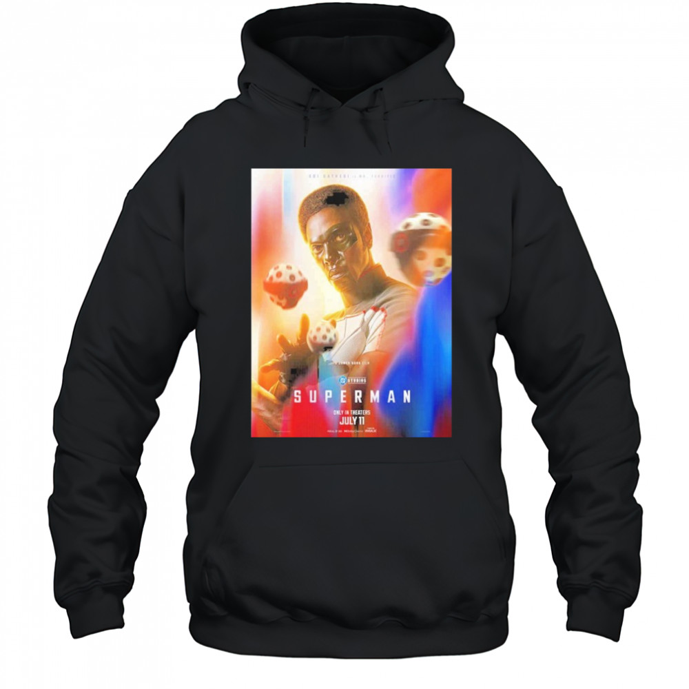 Superman Edi Gathegi Is Mr Terrific July 11 2025 DC Studios shirt Hoodie
