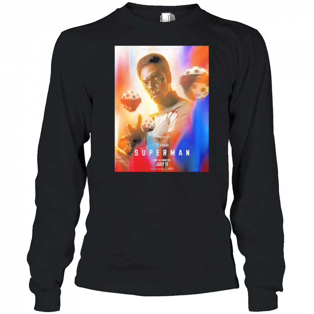 Superman Edi Gathegi Is Mr Terrific July 11 2025 DC Studios shirt Long Sleeved