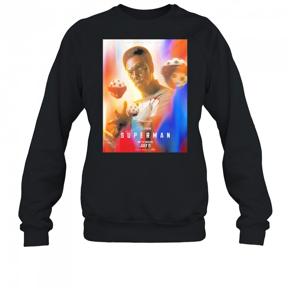 Superman Edi Gathegi Is Mr Terrific July 11 2025 DC Studios shirt Sweatshirt