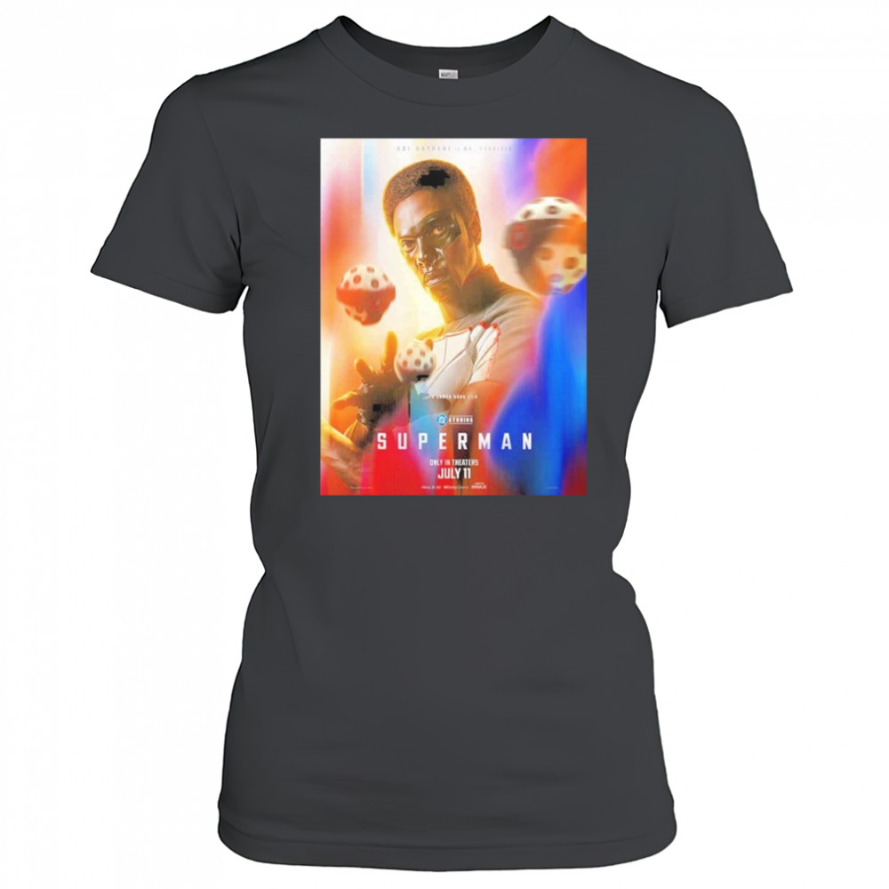 Superman Edi Gathegi Is Mr Terrific July 11 2025 DC Studios shirt Women's T-shirt