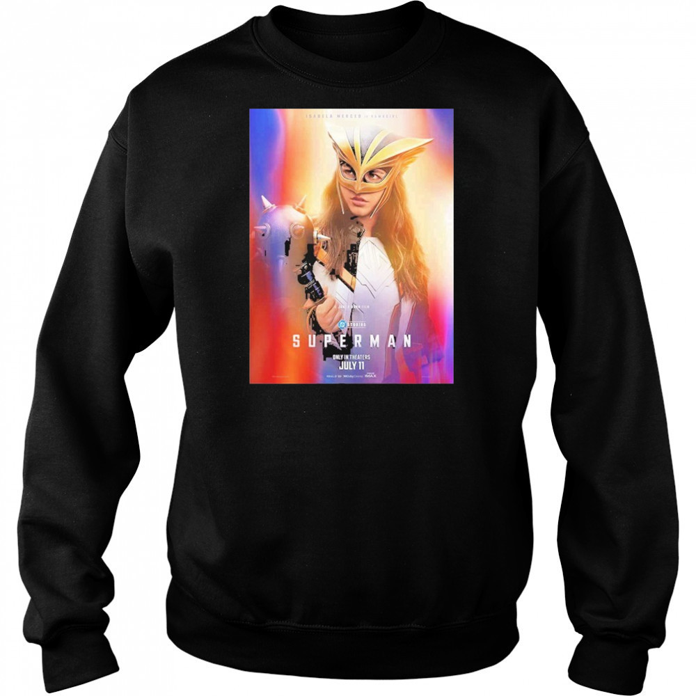 Superman Isabela Merced Is Hawkgirl July 11 2025 DC Studios shirt Hoodie