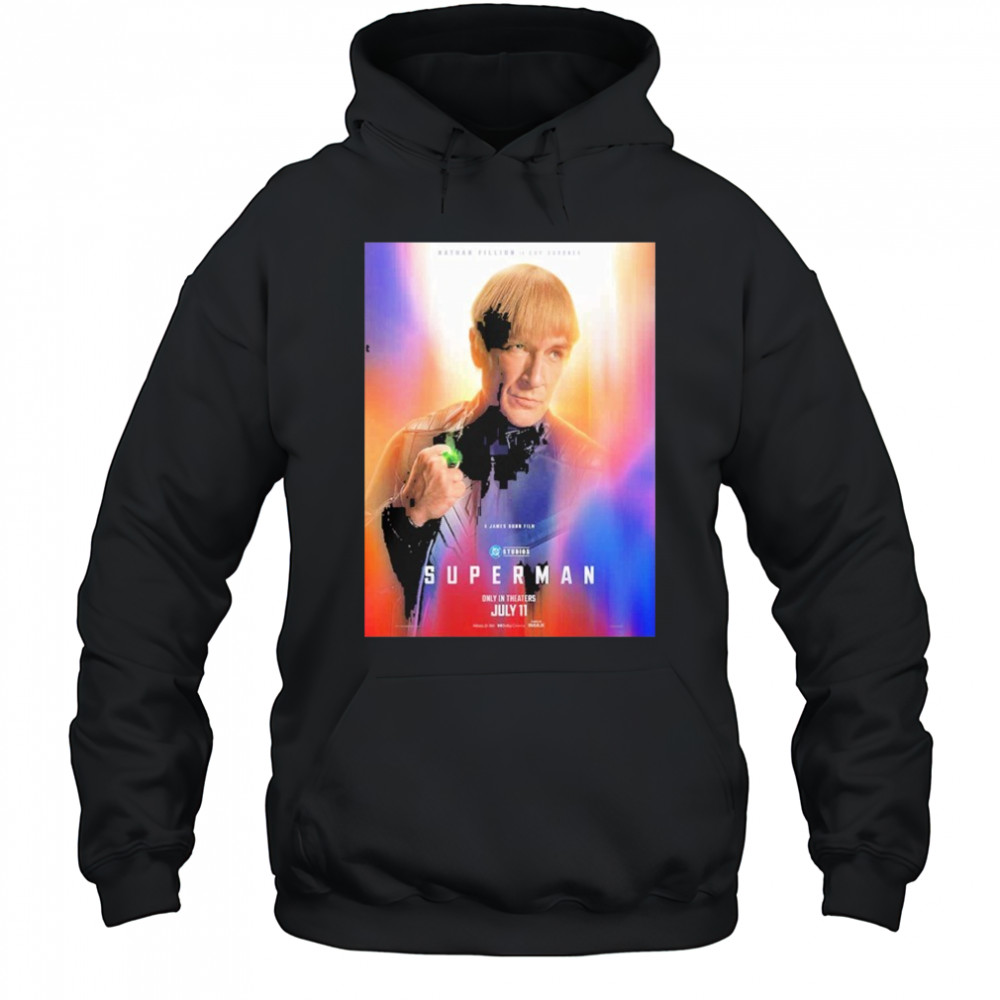 Superman Nathan Fillion Is Guy Gardner July 11 2025 DC Studios shirt Hoodie