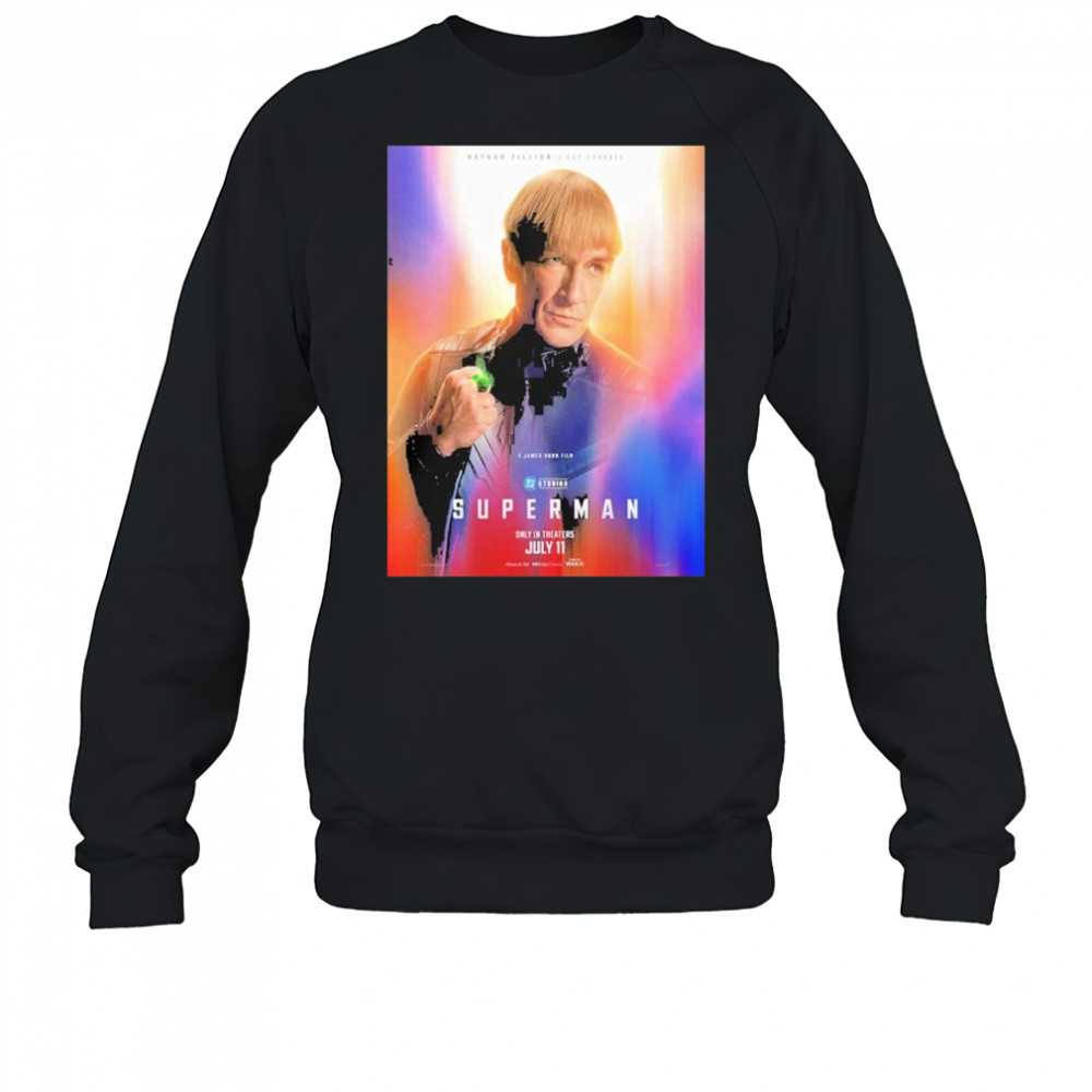 Superman Nathan Fillion Is Guy Gardner July 11 2025 DC Studios shirt Sweatshirt