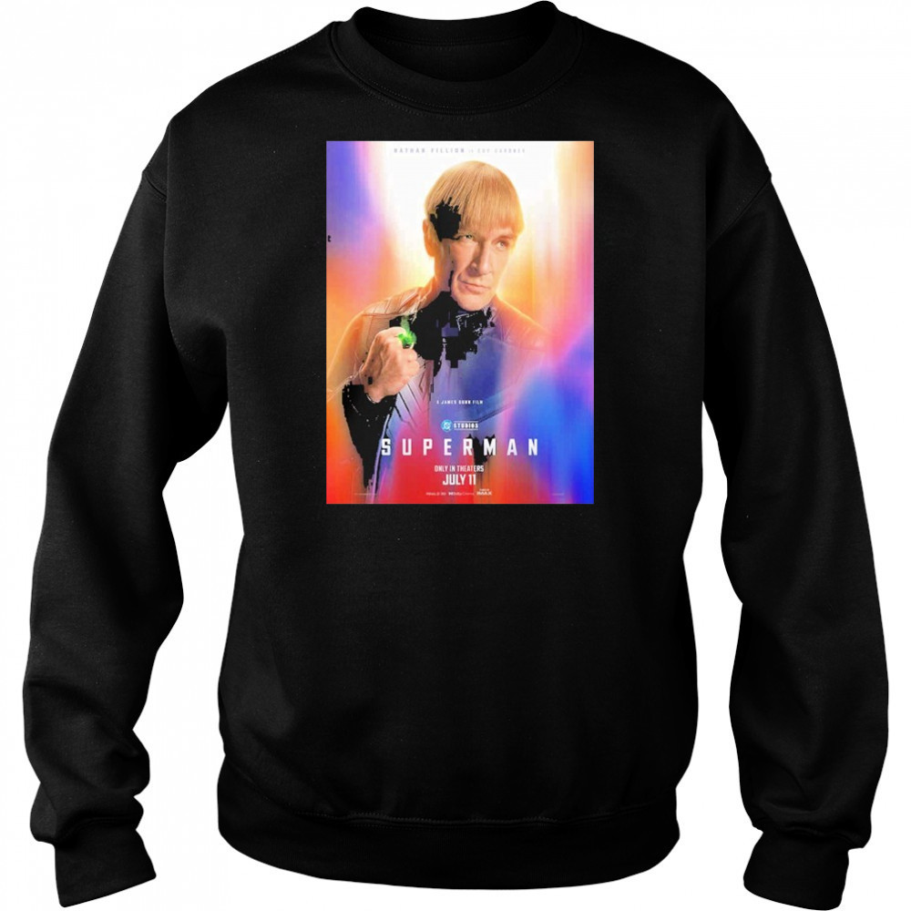 Superman Nathan Fillion Is Guy Gardner July 11 2025 DC Studios shirt Hoodie