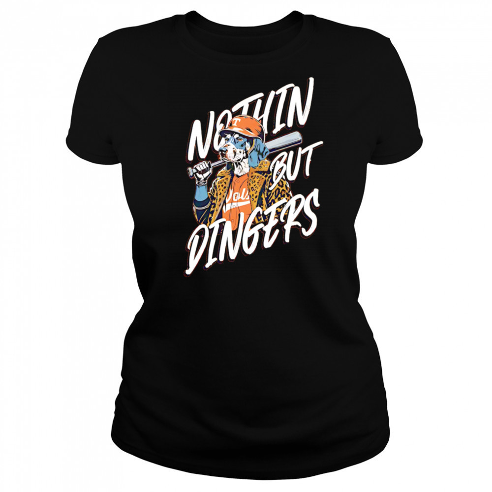 Tennessee Baseball Nothin But Dingers Dog shirt Women's T-shirt