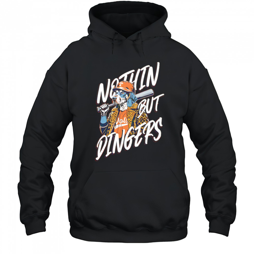 Tennessee Baseball Nothin But Dingers Dog shirt Hoodie