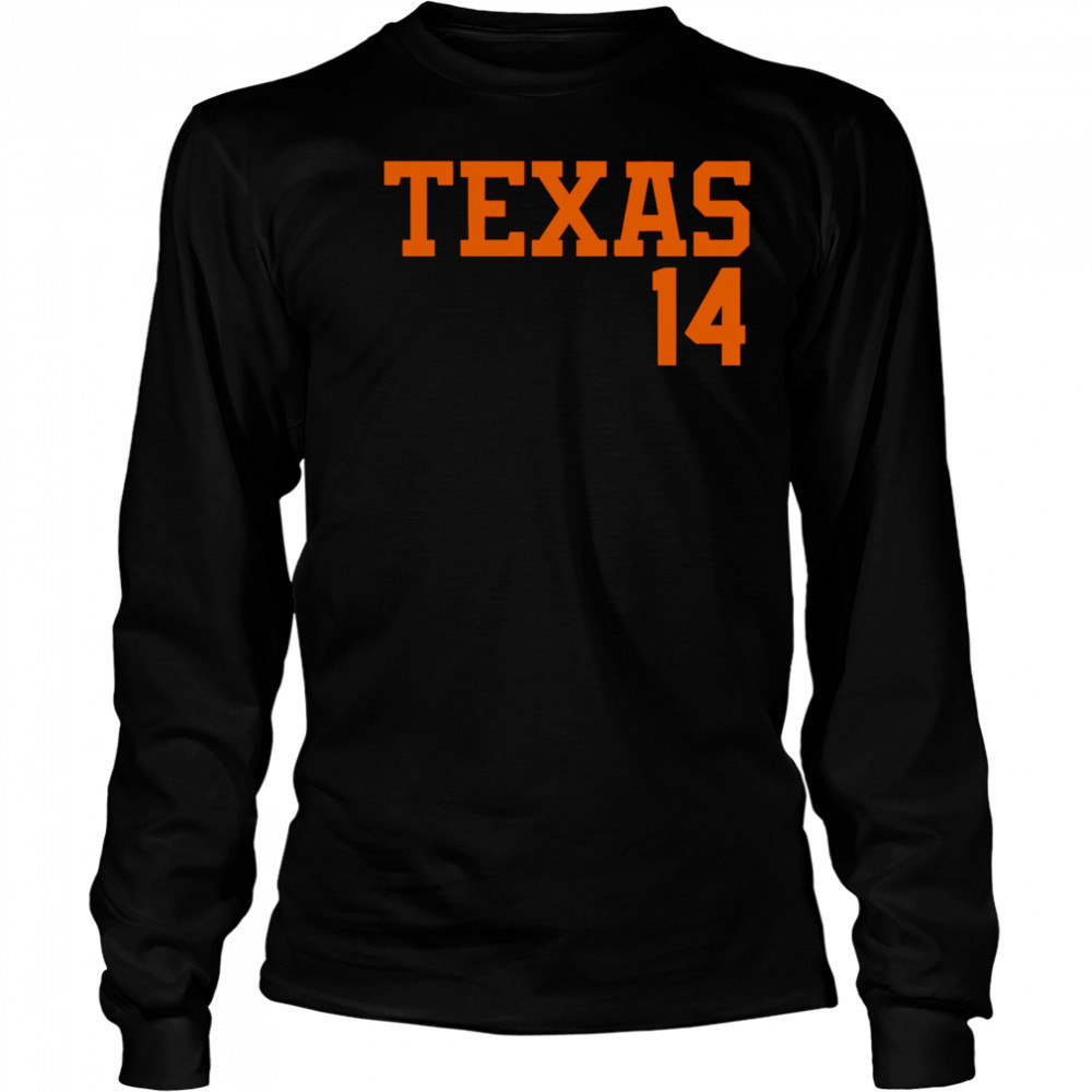 Texas Softball Reese Atwood 14 shirt Long Sleeved
