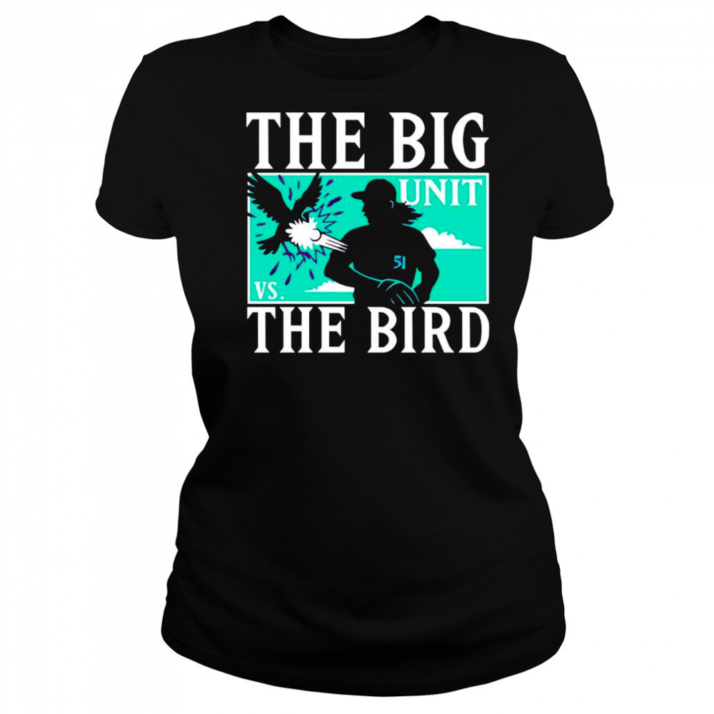 The big unit vs the bird shirt Women's T-shirt