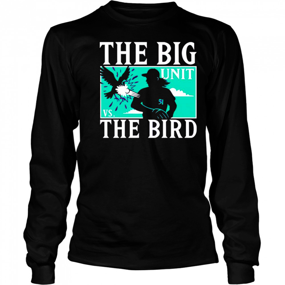 The big unit vs the bird shirt Long Sleeved