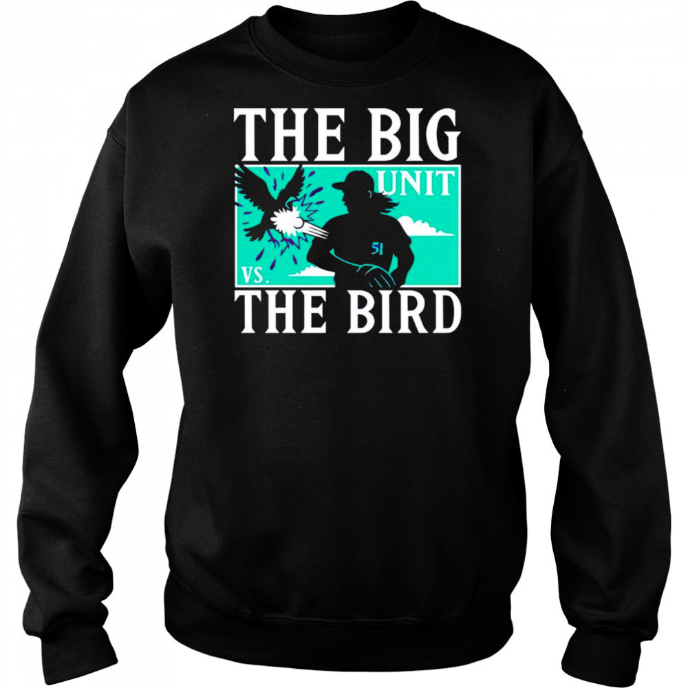 The big unit vs the bird shirt Hoodie
