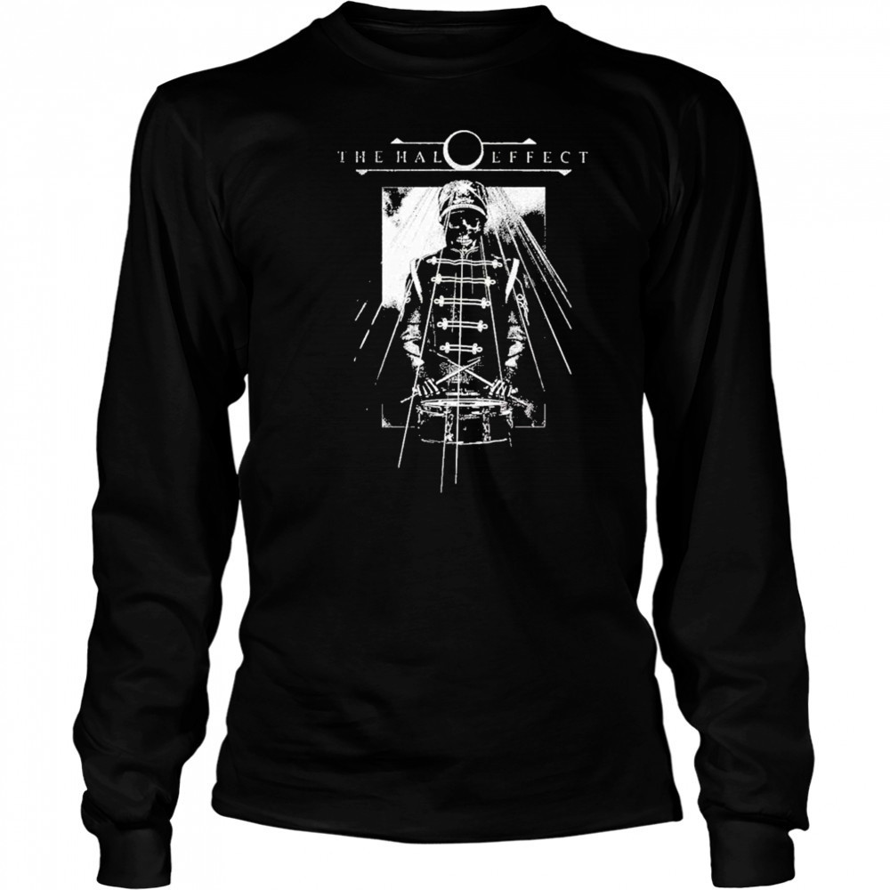 The Halo Effect Odyssey Music Marching Skeleton shirt Long Sleeved