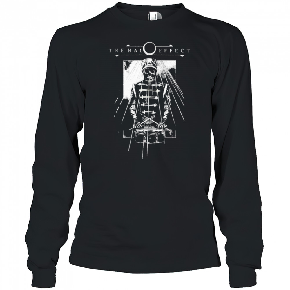 The Halo Effect Odyssey Music Marching Skeleton shirt Long Sleeved