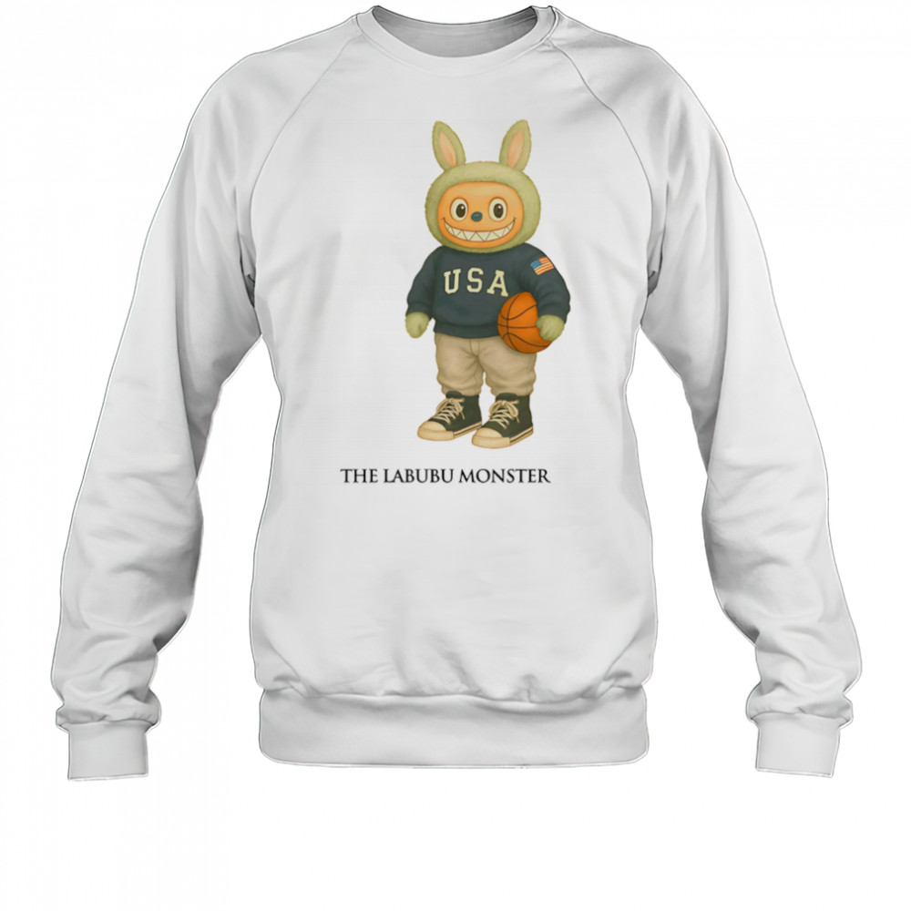 The Labubu monster basketball shirt Sweatshirt
