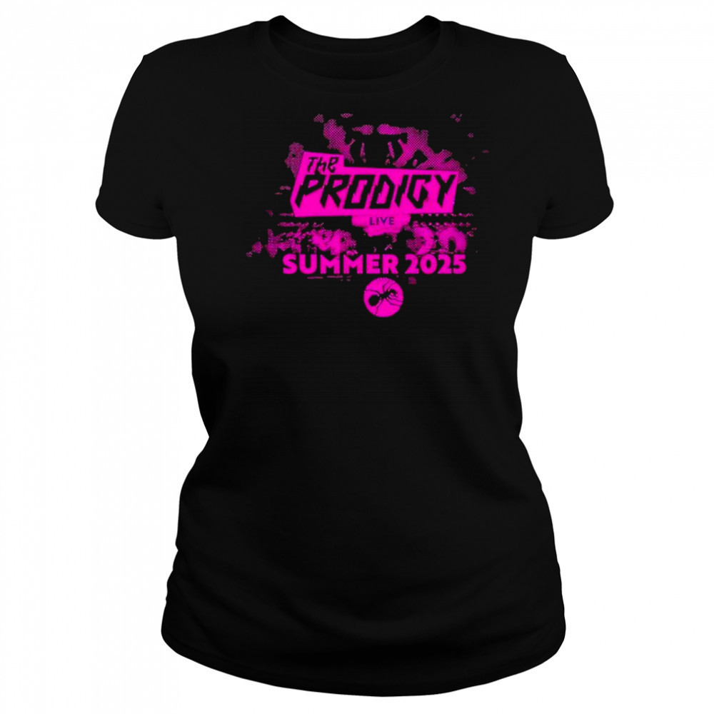The Prodigy Band Summer Festivals Tour 2025 Dates List Kicks Off In Switzerland Caribana On June 4th shirt Women's T-shirt