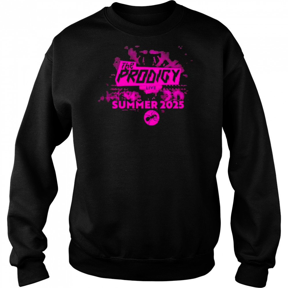 The Prodigy Band Summer Festivals Tour 2025 Dates List Kicks Off In Switzerland Caribana On June 4th shirt Hoodie