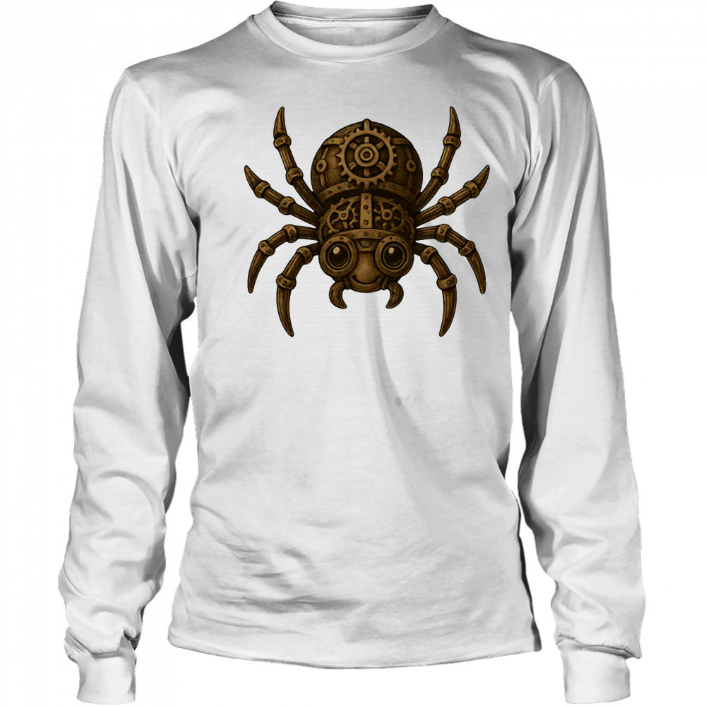 The Steampunk Spider shirt Long Sleeved
