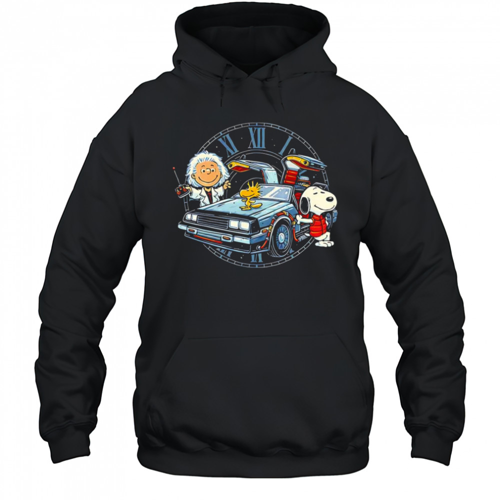 Time travel buddies Peanuts shirt Hoodie