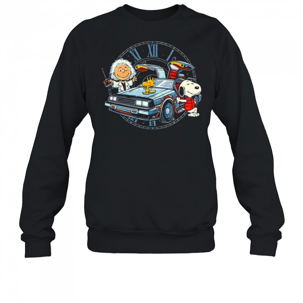 Time travel buddies Peanuts shirt Sweatshirt