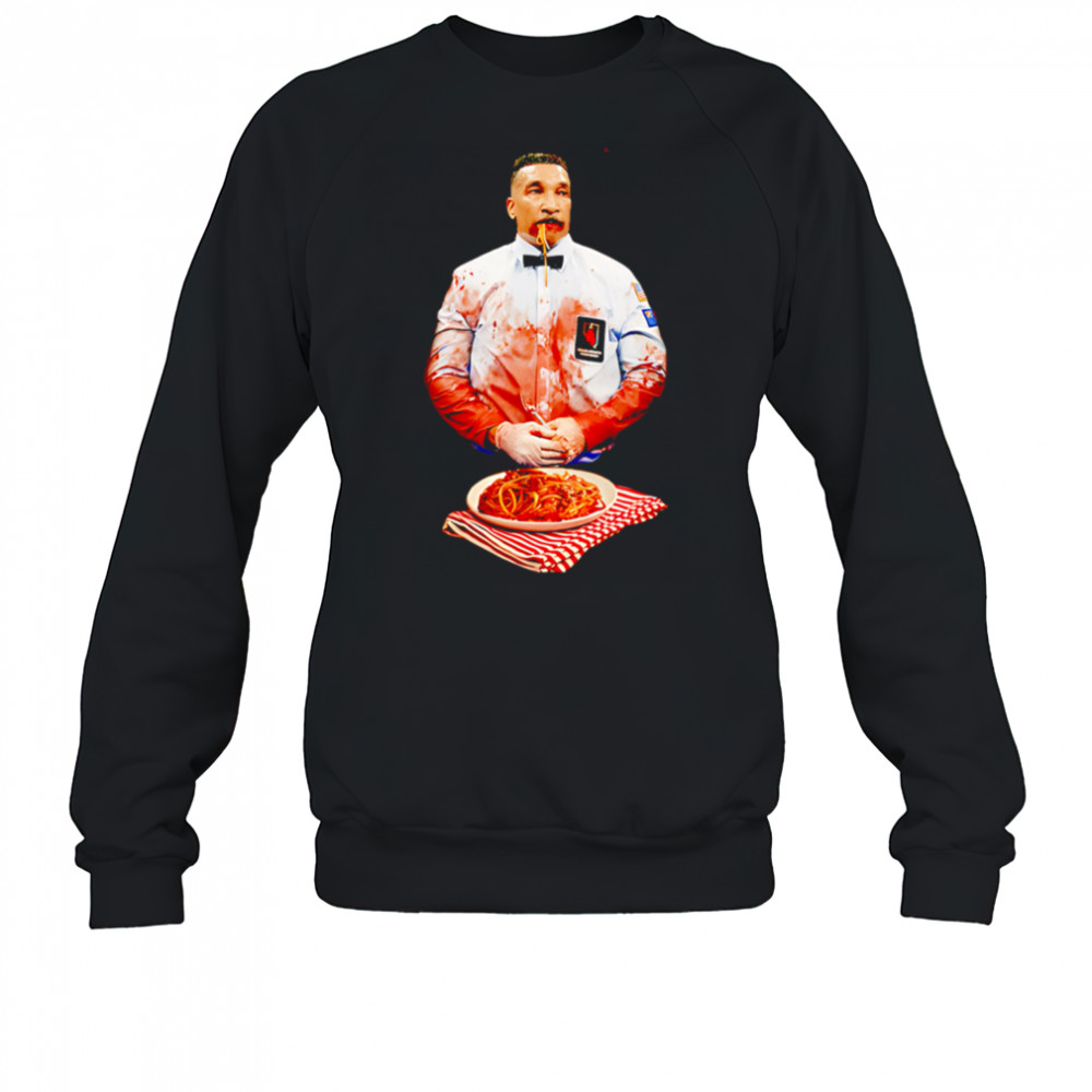 Tony Weeks Bloody Spaghetti Parody shirt Sweatshirt