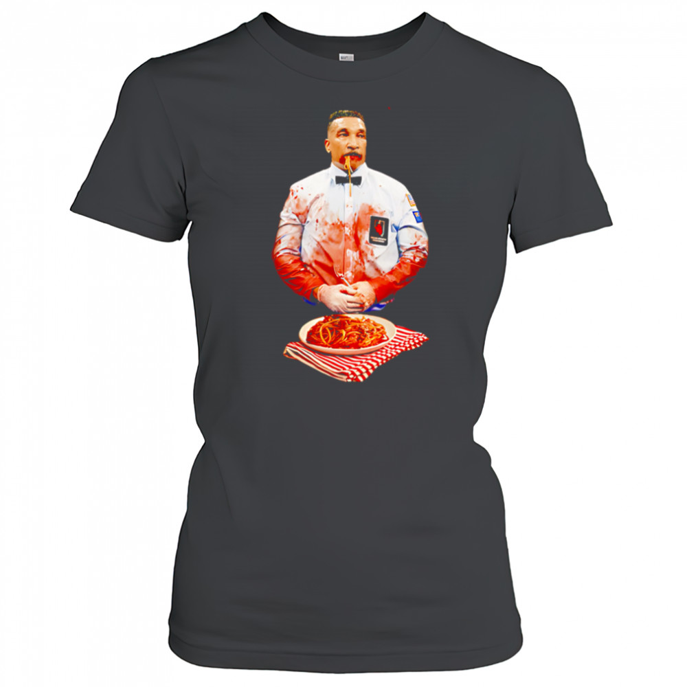 Tony Weeks Bloody Spaghetti Parody shirt Women's T-shirt