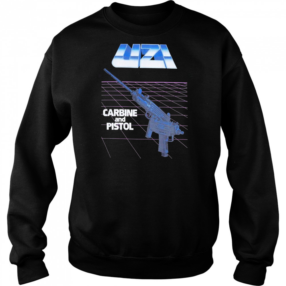 Uzi Carbine And Pistol T-shirt Hoodie
