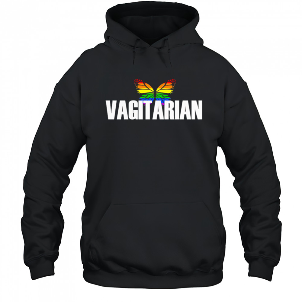 Vagitarian Pride shirt Hoodie