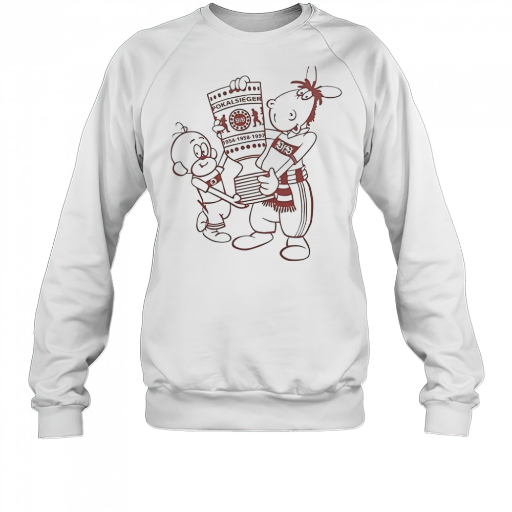 VFB Pokal Final Äffle Und Pferdle T-Shirt Sweatshirt