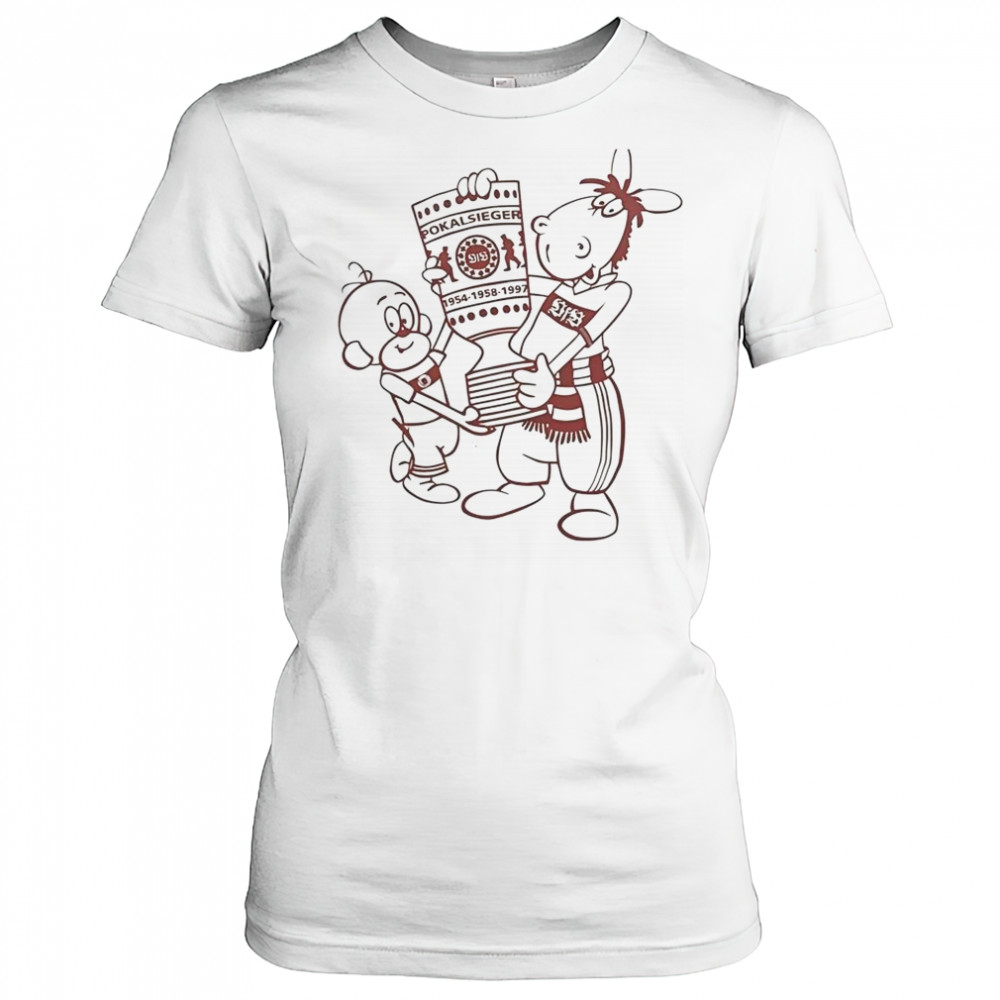 VFB Pokal Final Äffle Und Pferdle T-Shirt Women's T-shirt