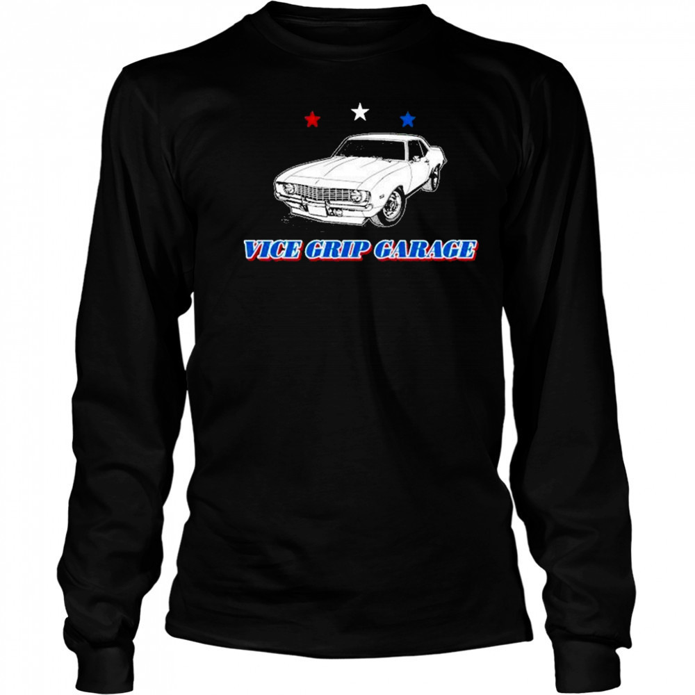 Vice Grip Garage Car T-shirt Long Sleeved
