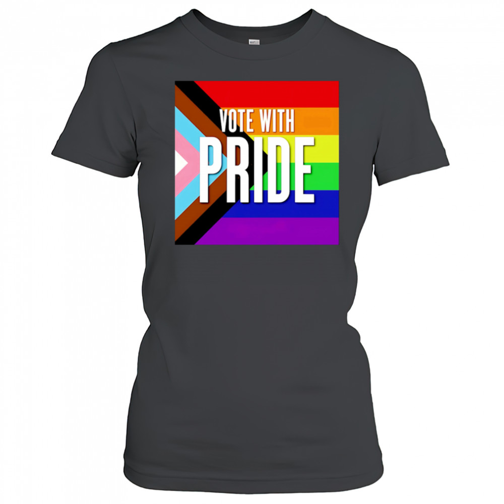 Vote with pride shirt Women's T-shirt